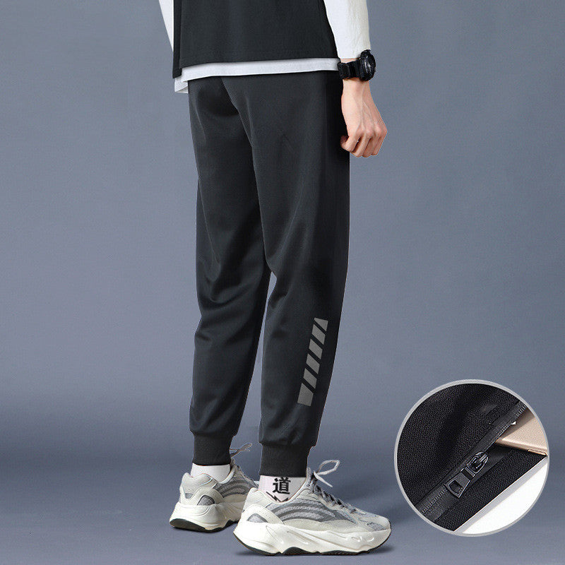 Loose football basketball fitness pants