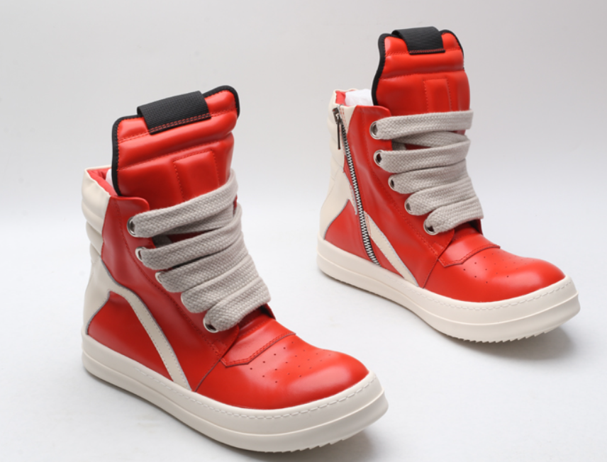 Rick Owens Geobasket High-Top Sneakers