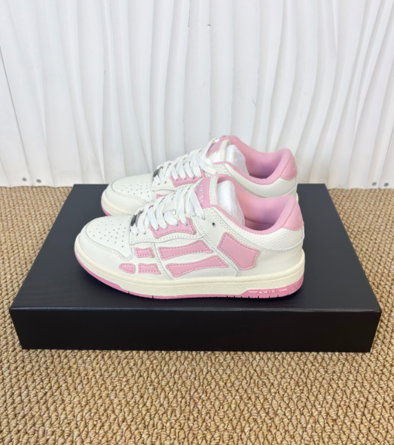 Amiri Skel Top Low – Premium Leather with Signature Bone Detail