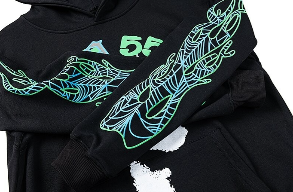 Juice WRLD 999 x 555 Graphic Black Hoodie