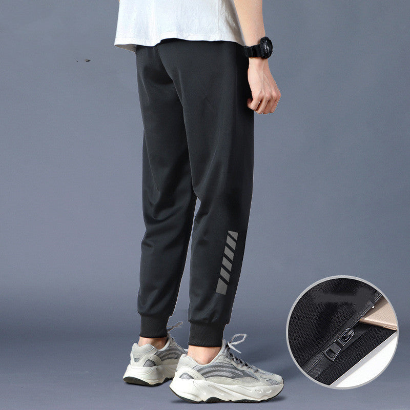 Loose football basketball fitness pants