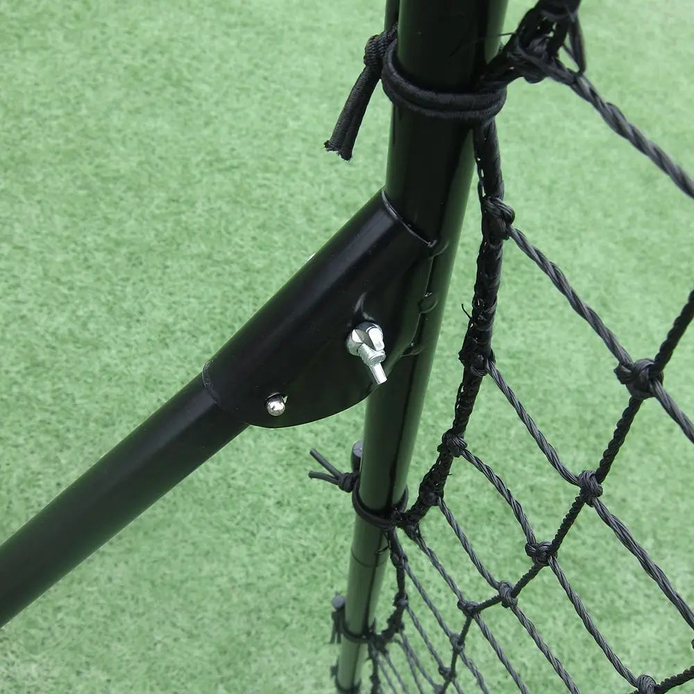 Outdoor Sport Training Equipment Steel Pipe Rebound Soccer & Baseball Goal Pitchback Trainer