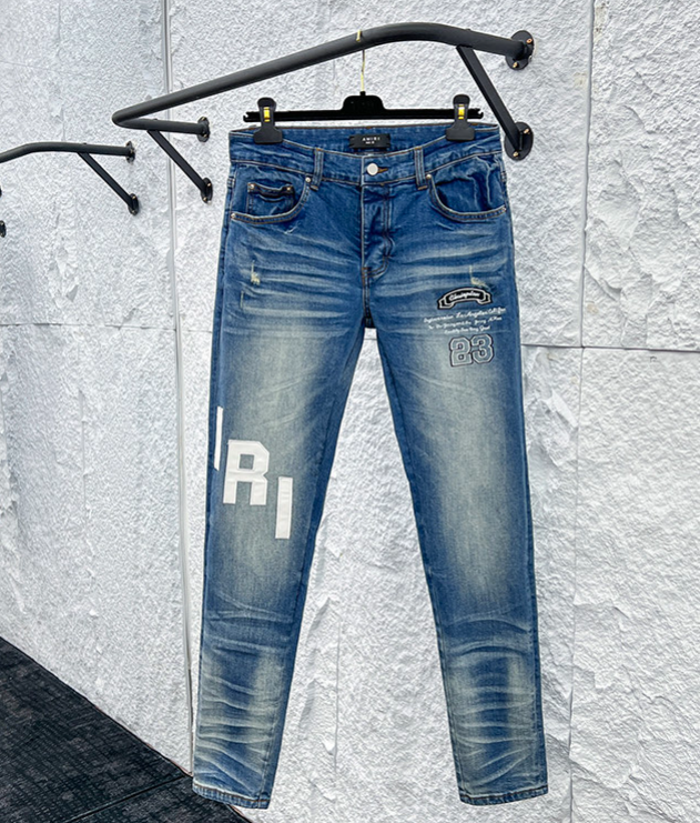 Amiri MX1 Distressed Denim Jeans