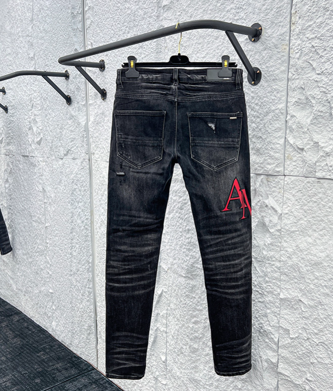 Amiri MX1 Distressed Denim Jeans