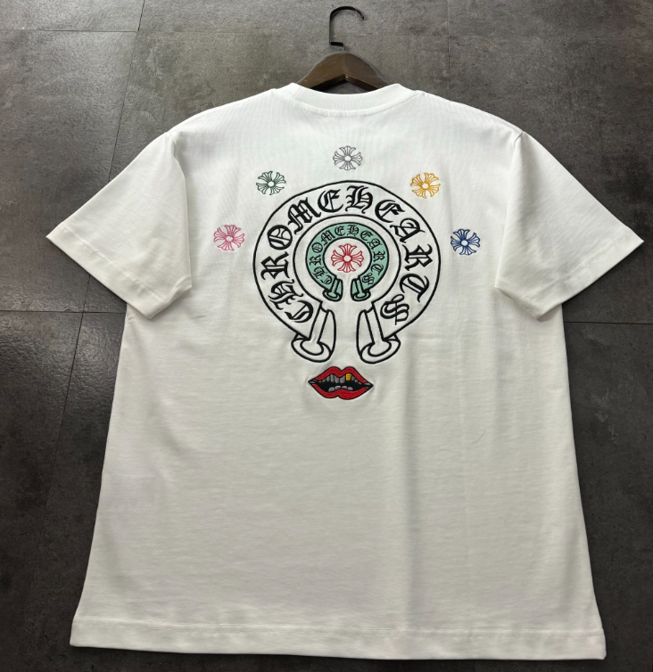 Chrome Hearts Graphic Tee – Luxury Streetwear with Attitude