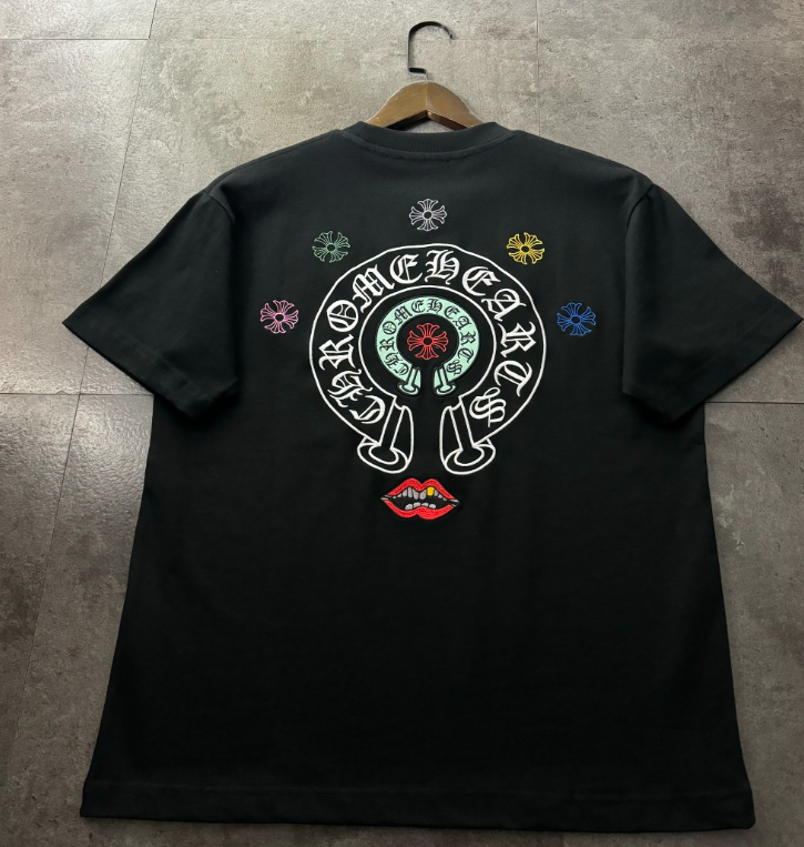 Chrome Hearts Graphic Tee – Luxury Streetwear with Attitude