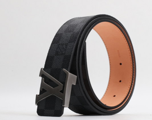 Louis Vuitton LV Initiales 40mm Reversible Belt – Damier Graphite Canvas