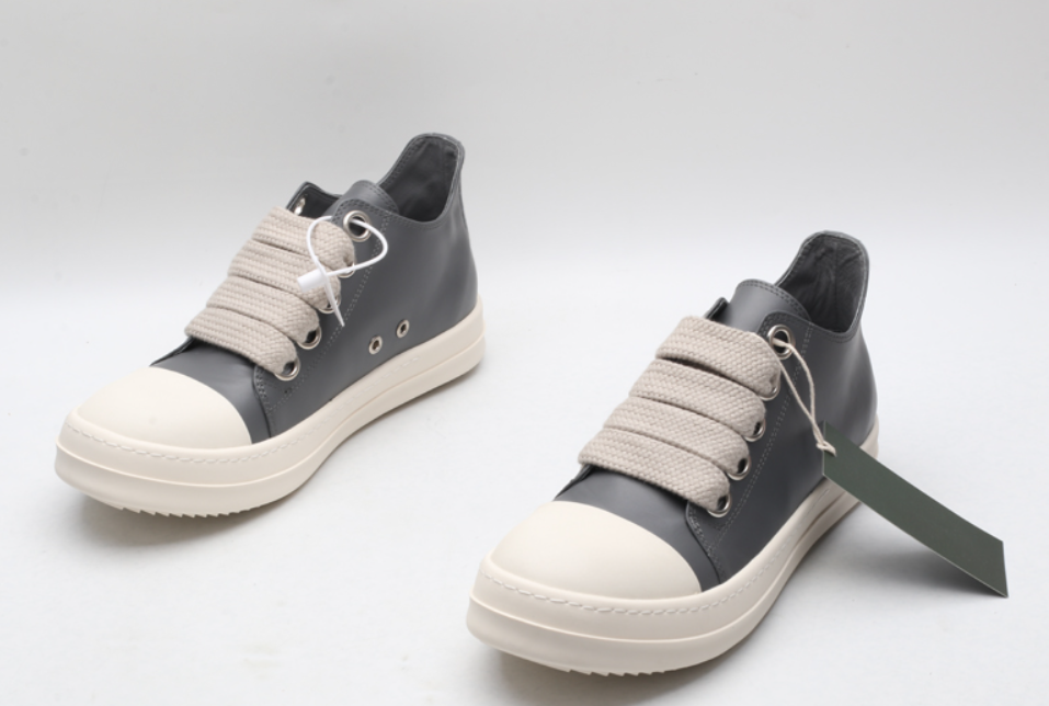 Rick Owens DRKSHDW Low-Top Sneakers – Jumbo Laces Edition