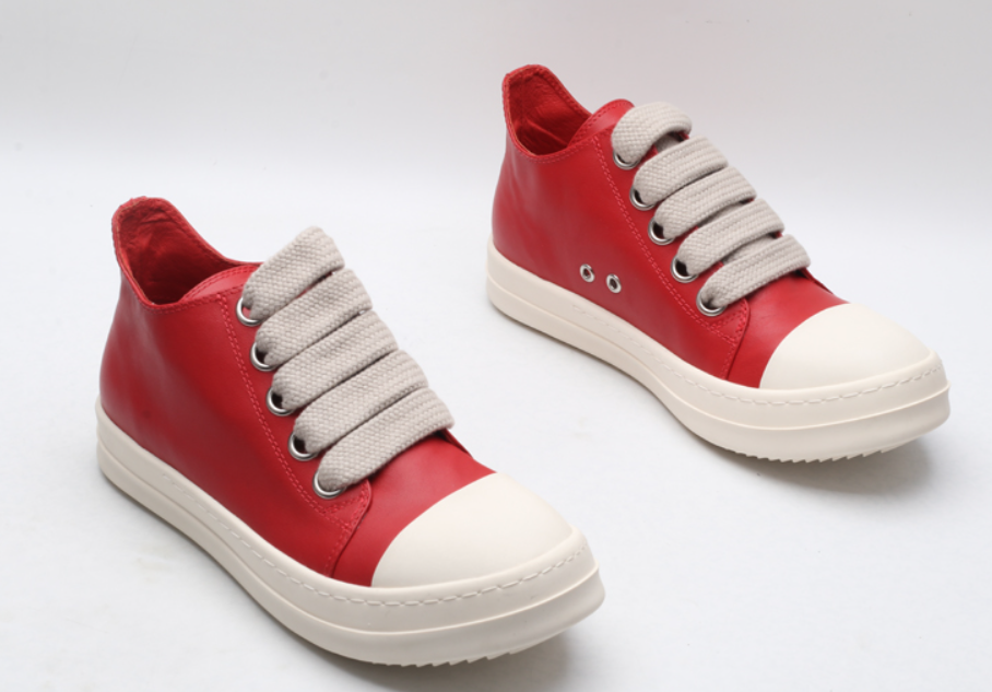 Rick Owens DRKSHDW Low-Top Sneakers – Jumbo Laces Edition