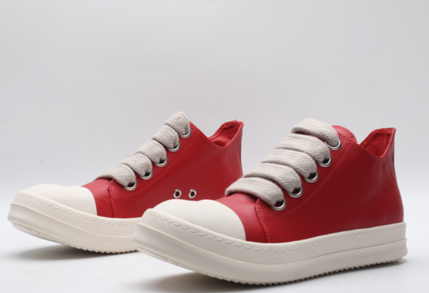 Rick Owens DRKSHDW Low-Top Sneakers – Jumbo Laces Edition