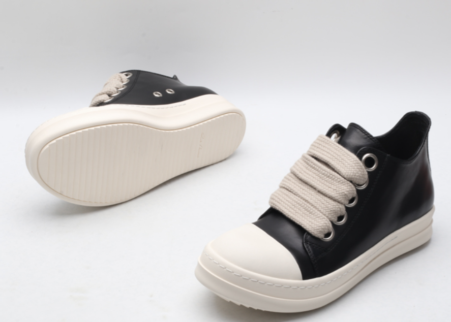 Rick Owens DRKSHDW Low-Top Sneakers – Jumbo Laces Edition