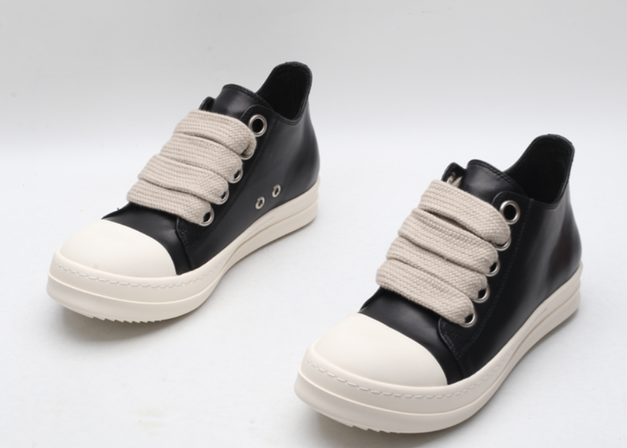 Rick Owens DRKSHDW Low-Top Sneakers – Jumbo Laces Edition
