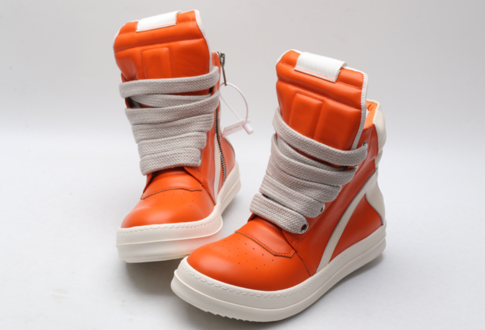 Rick Owens Geobasket High-Top Sneakers