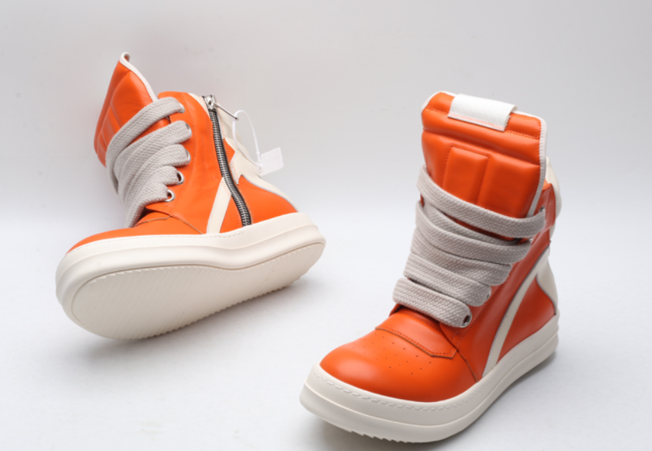 Rick Owens Geobasket High-Top Sneakers