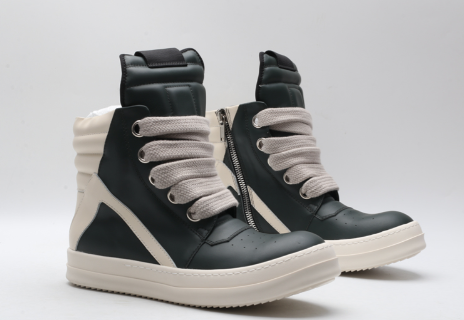 Rick Owens Geobasket High-Top Sneakers
