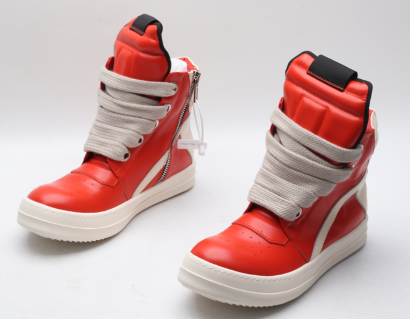 Rick Owens Geobasket High-Top Sneakers