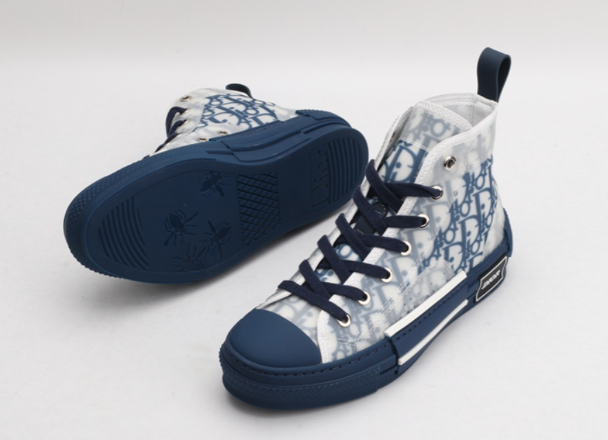 Dior B23 High-Top Oblique Sneaker – Signature Monogram Design