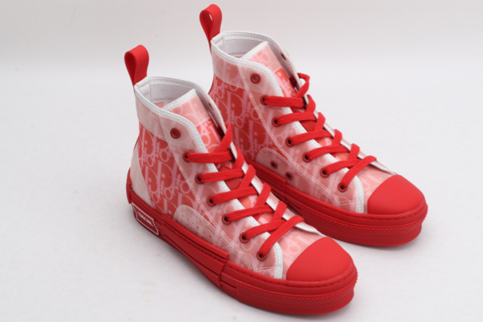 Dior B23 High-Top Oblique Sneaker – Signature Monogram Design