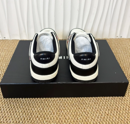 Amiri Skel Top Low – Premium Leather with Signature Bone Detail