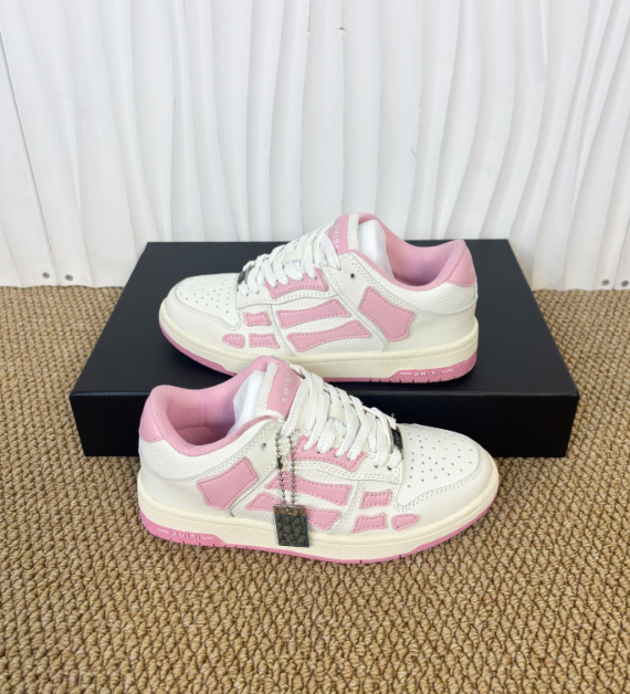 Amiri Skel Top Low – Premium Leather with Signature Bone Detail