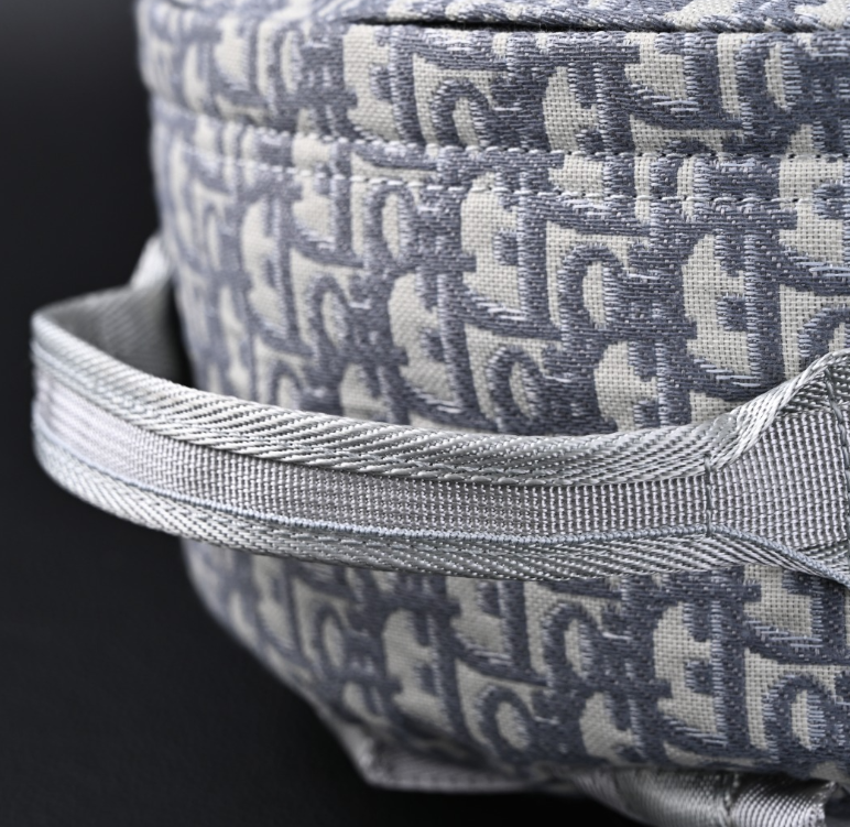 Dior Oblique Jacquard Backpack – Navy Blue