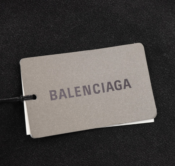 Balenciaga Political Logo Drawstring Shorts – Black