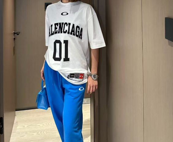 Balenciaga x Oakley 01 Varsity Jersey T-Shirt