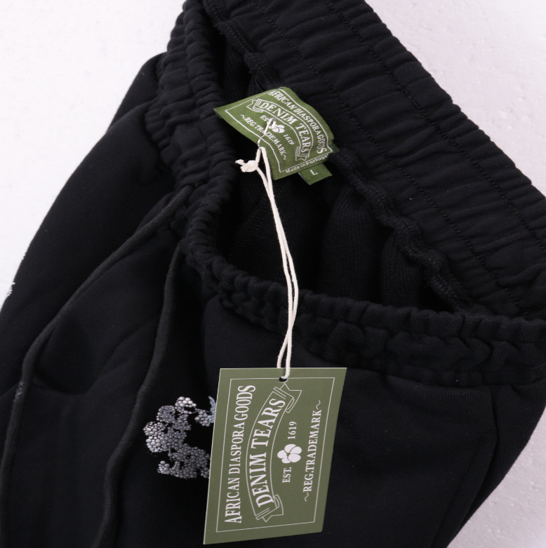 Chrome Hearts Rhinestone Floral Cross Shorts