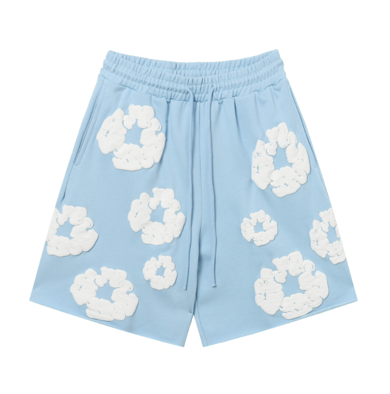 Chrome Hearts Bubble Cross Shorts