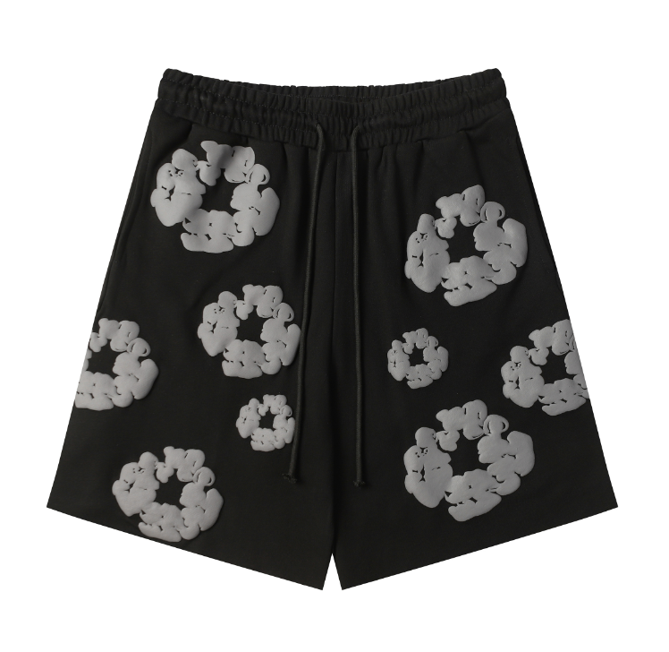 Chrome Hearts Bubble Cross Shorts