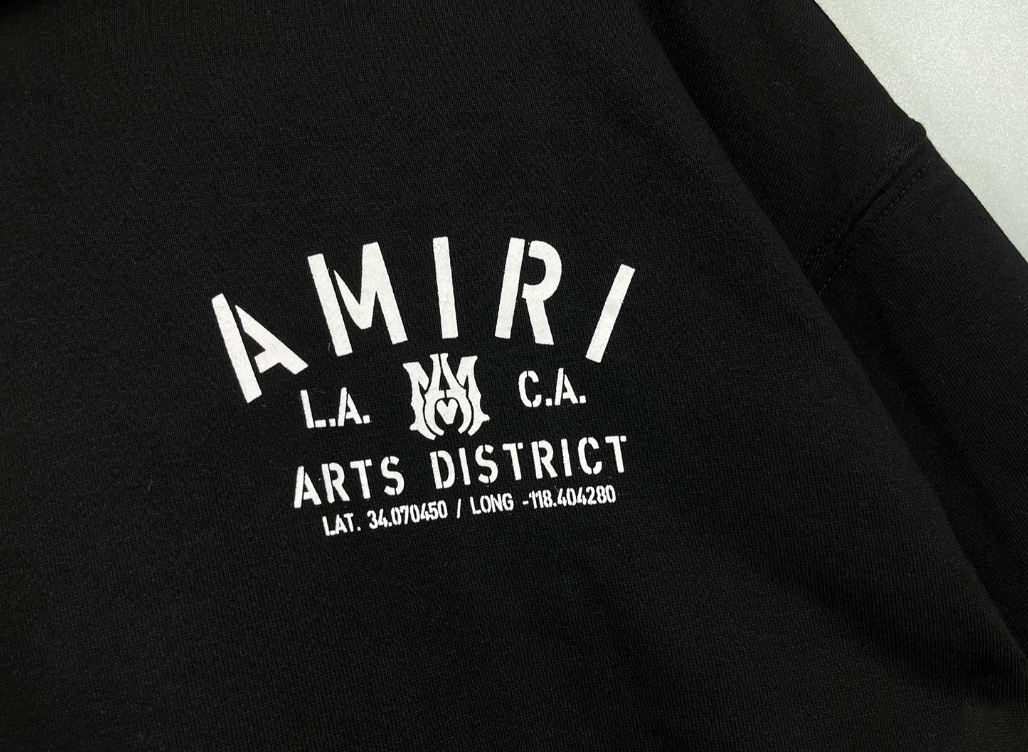AMIRI Arts District Hoodie – Black
