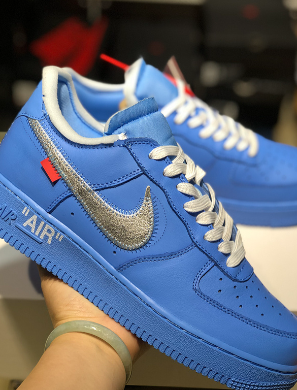 Off-White x Nike Air Force 1 Low "MCA University Blue"