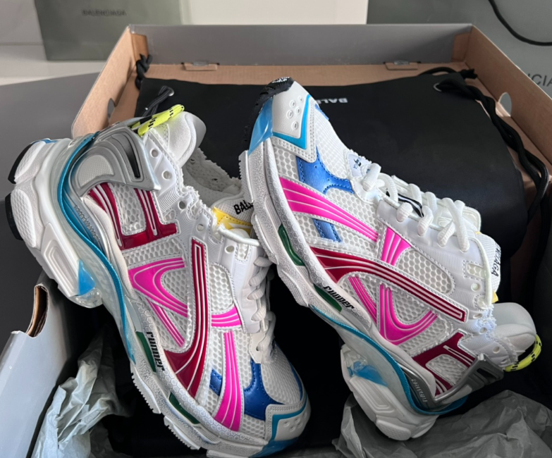 Balenciaga x PUMA 3XL Sneaker – White/Multicolor