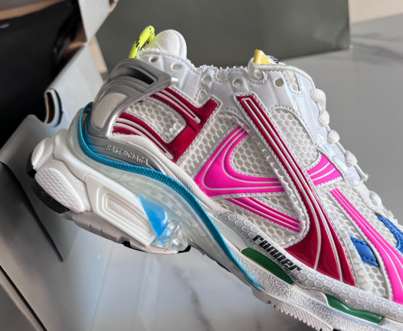 Balenciaga x PUMA 3XL Sneaker – White/Multicolor