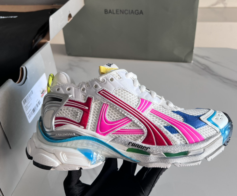 Balenciaga x PUMA 3XL Sneaker – White/Multicolor