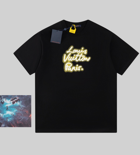 Louis Vuitton Paris Graffiti Script Tee