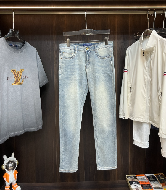 Louis Vuitton Monogram Gradient Denim Jeans