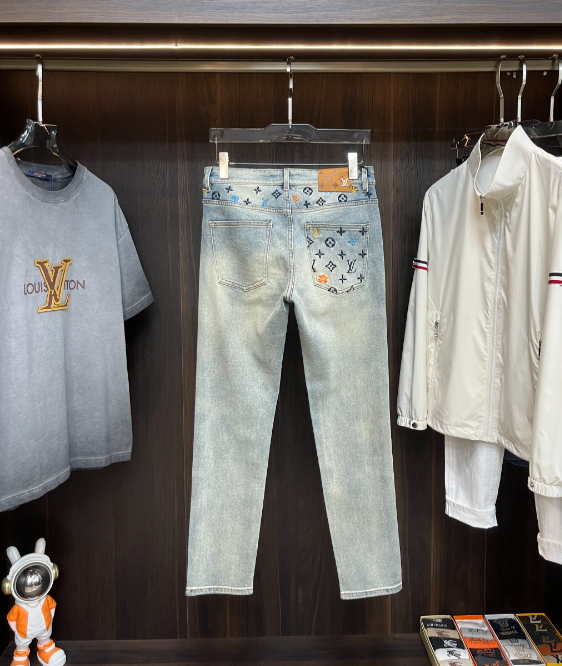 Louis Vuitton Monogram Gradient Denim Jeans