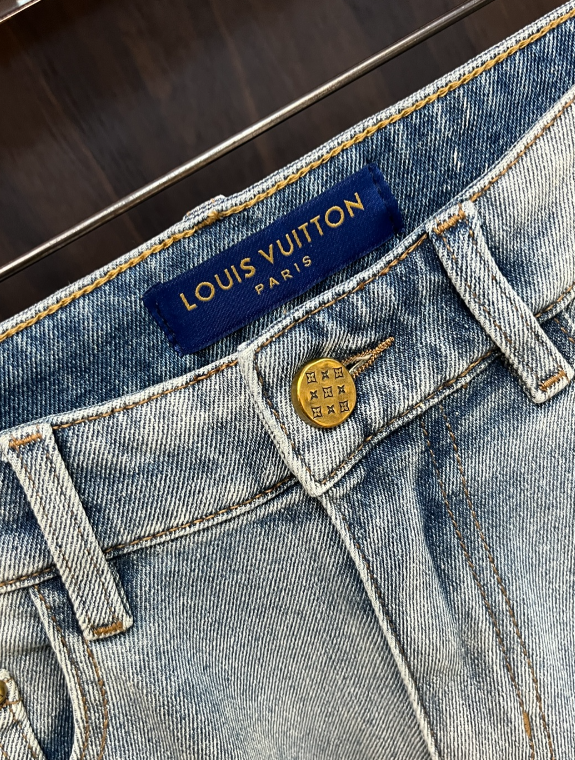 Louis Vuitton Monogram Gradient Denim Jeans