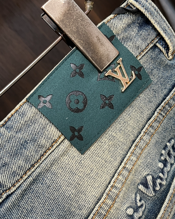 Louis Vuitton Monogram Gradient Denim Jeans