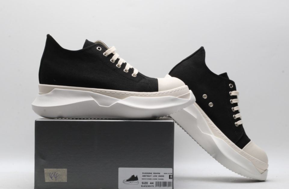 Rick Owens Geobasket-Inspired Chunky Sole Sneakers