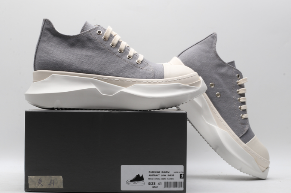Rick Owens Geobasket-Inspired Chunky Sole Sneakers