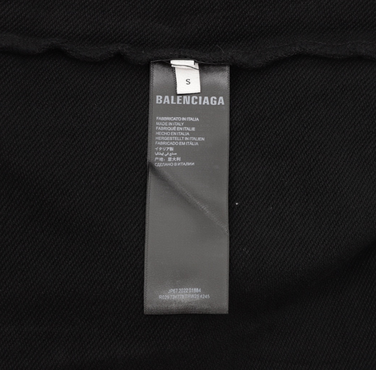 Balenciaga Graffiti Logo BB Sweatshirt – Black