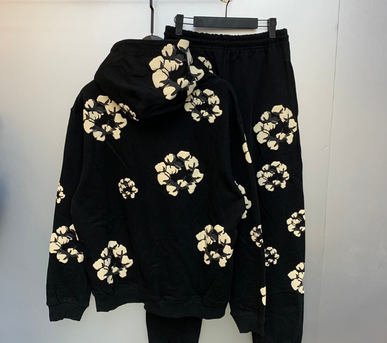 Denim Tears Cotton Wreath Hoodie + Sweatpants Set