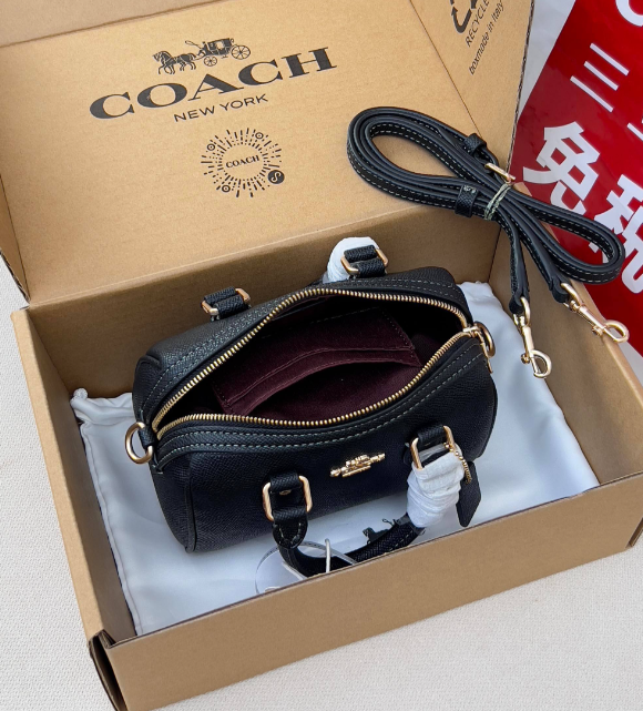 Coach Rowan Satchel in Signature Canvas