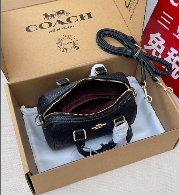 Coach Rowan Satchel in Signature Canvas