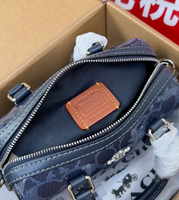 Coach Rowan Satchel in Signature Canvas