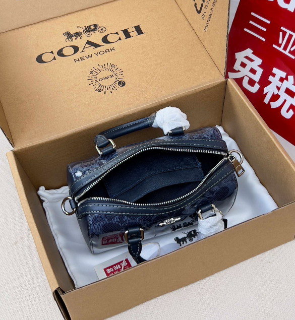 Coach Rowan Satchel in Signature Canvas