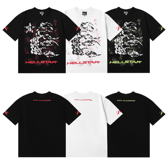 Hellstar “Path to Paradise” Graphic T-Shirt – Multiple Colors