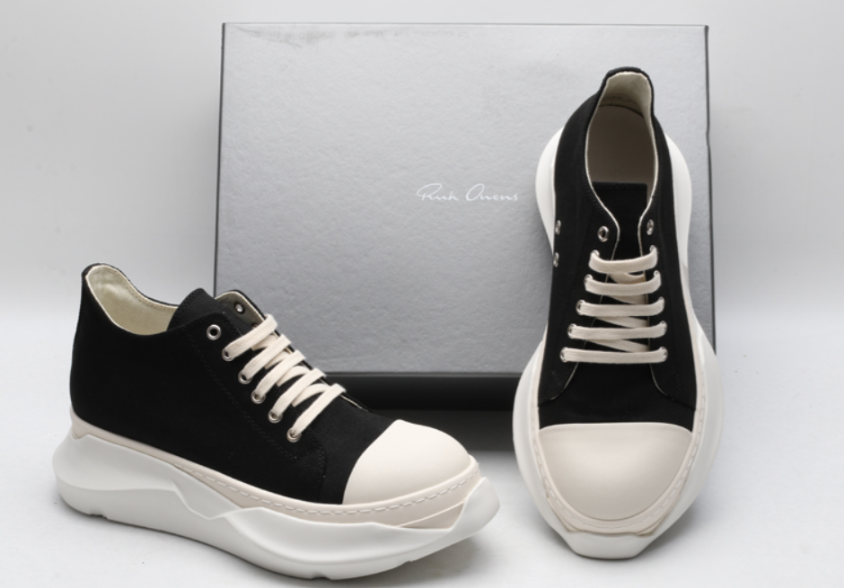 Rick Owens Geobasket-Inspired Chunky Sole Sneakers